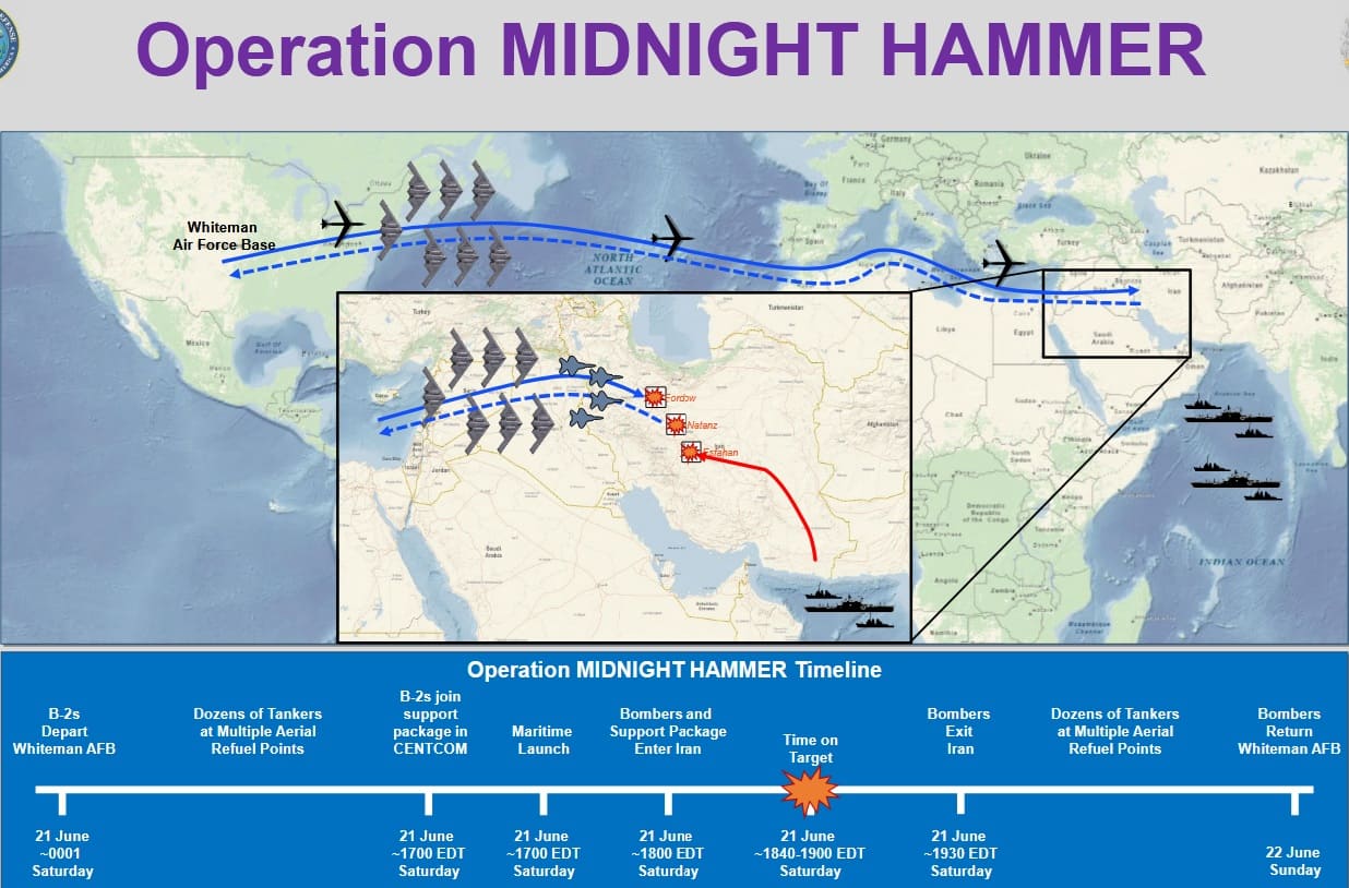 Operation Epic Fury vs Operation Midnight Hammer