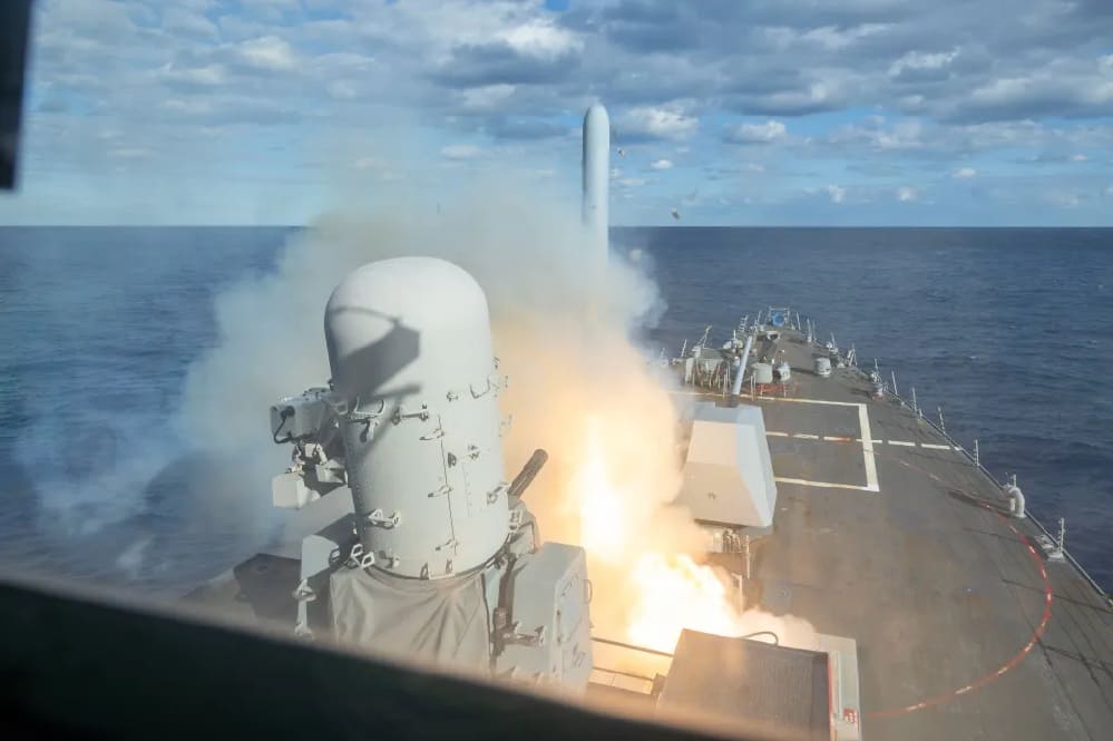 Standard Grey Color Tomahawk Cruise Missile