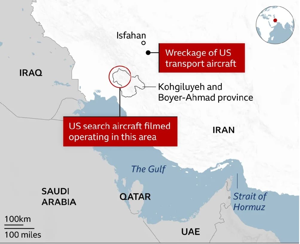 Downed F-15 Airman Rescued Inside Iran