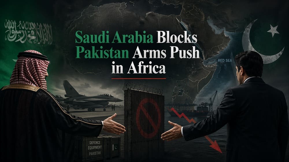 Saudi Arabia Blocks Pakistan Arms deal in Africa