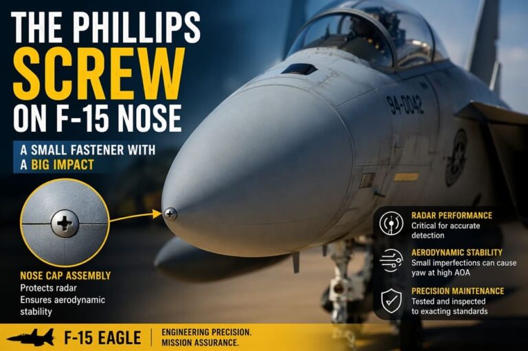 Phillips Screw on F-15 Nose Explained