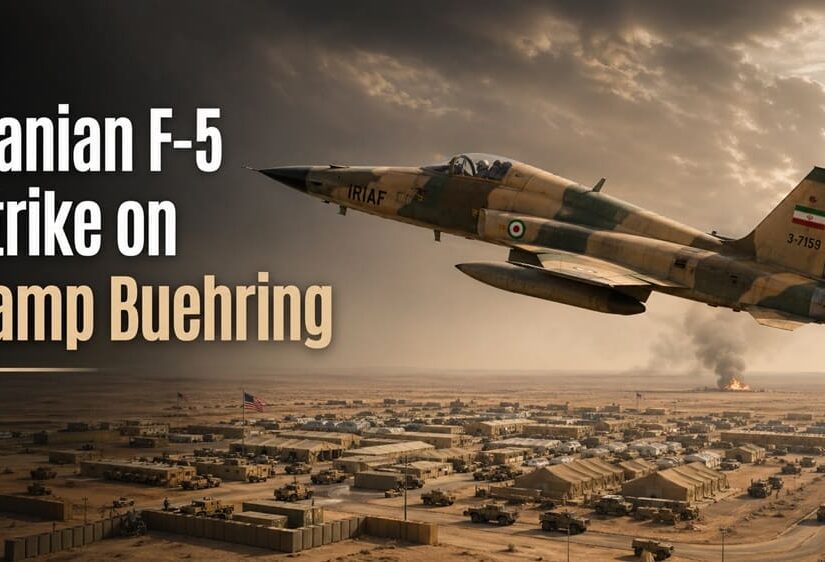 Iranian F-5 Strike on Camp Buehring