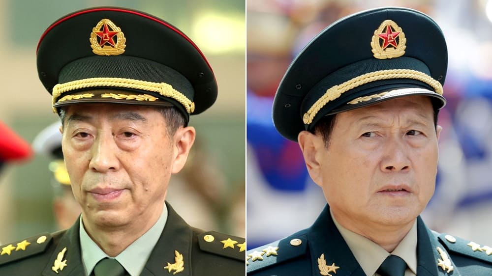 China Sentences Ex-Defense Ministers to Death Reprieve