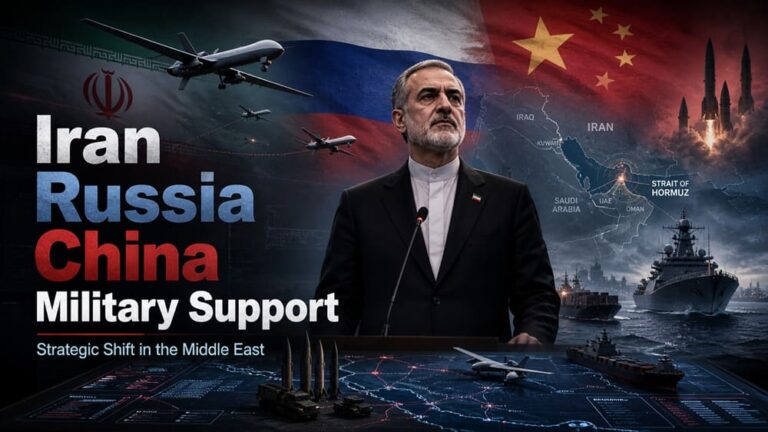 Iran admits Russia and China Military Support