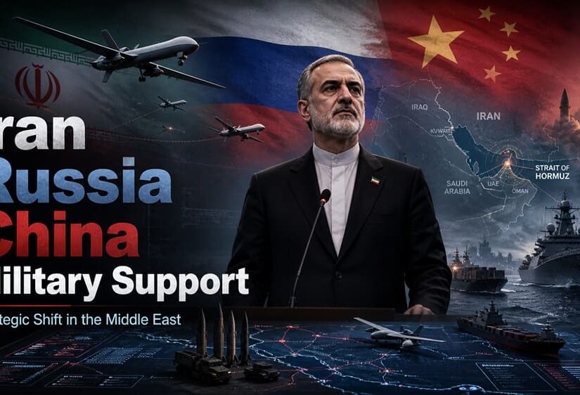 Iran admits Russia and China Military Support