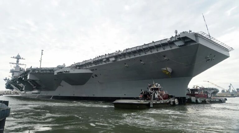USS Gerald R. Ford as Floating Power Plant