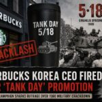 Starbucks Korea Tank Day Crisis