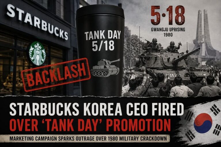 Starbucks Korea Tank Day Crisis