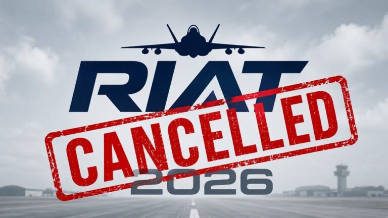 RIAT 2026 Cancelled—RAF Fairford War Impact