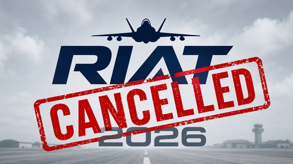 RIAT 2026 Cancelled—RAF Fairford War Impact