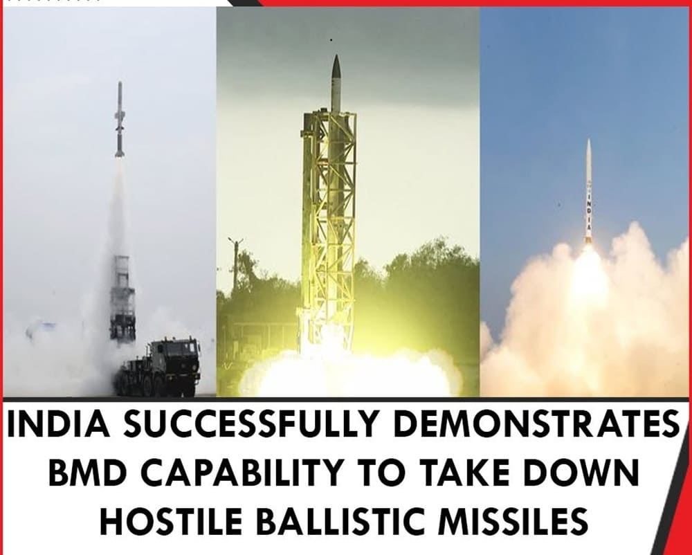 India BMD Tests Validate Layered Missile Shield