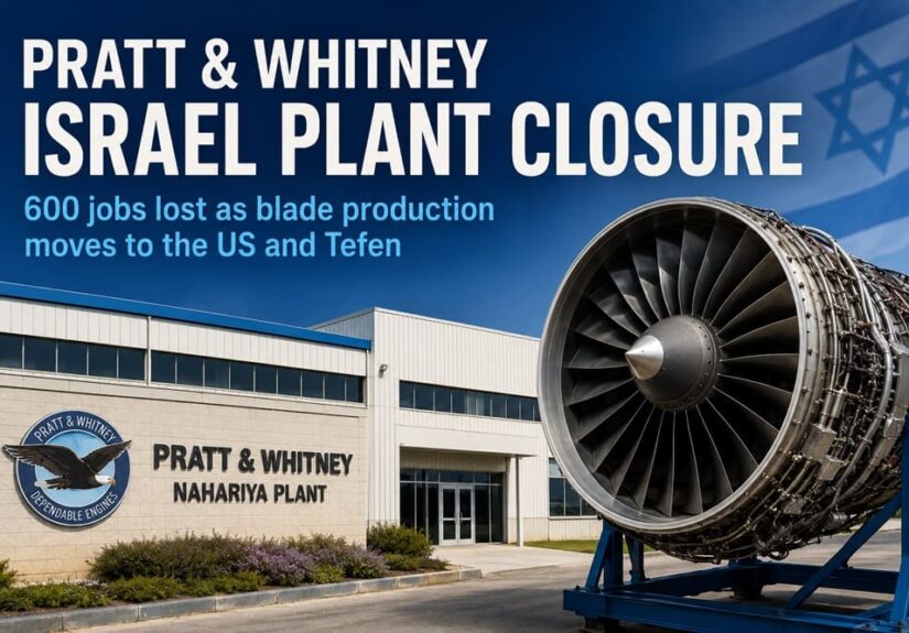 Pratt & Whitney Israel Plant Closure after 50+ years