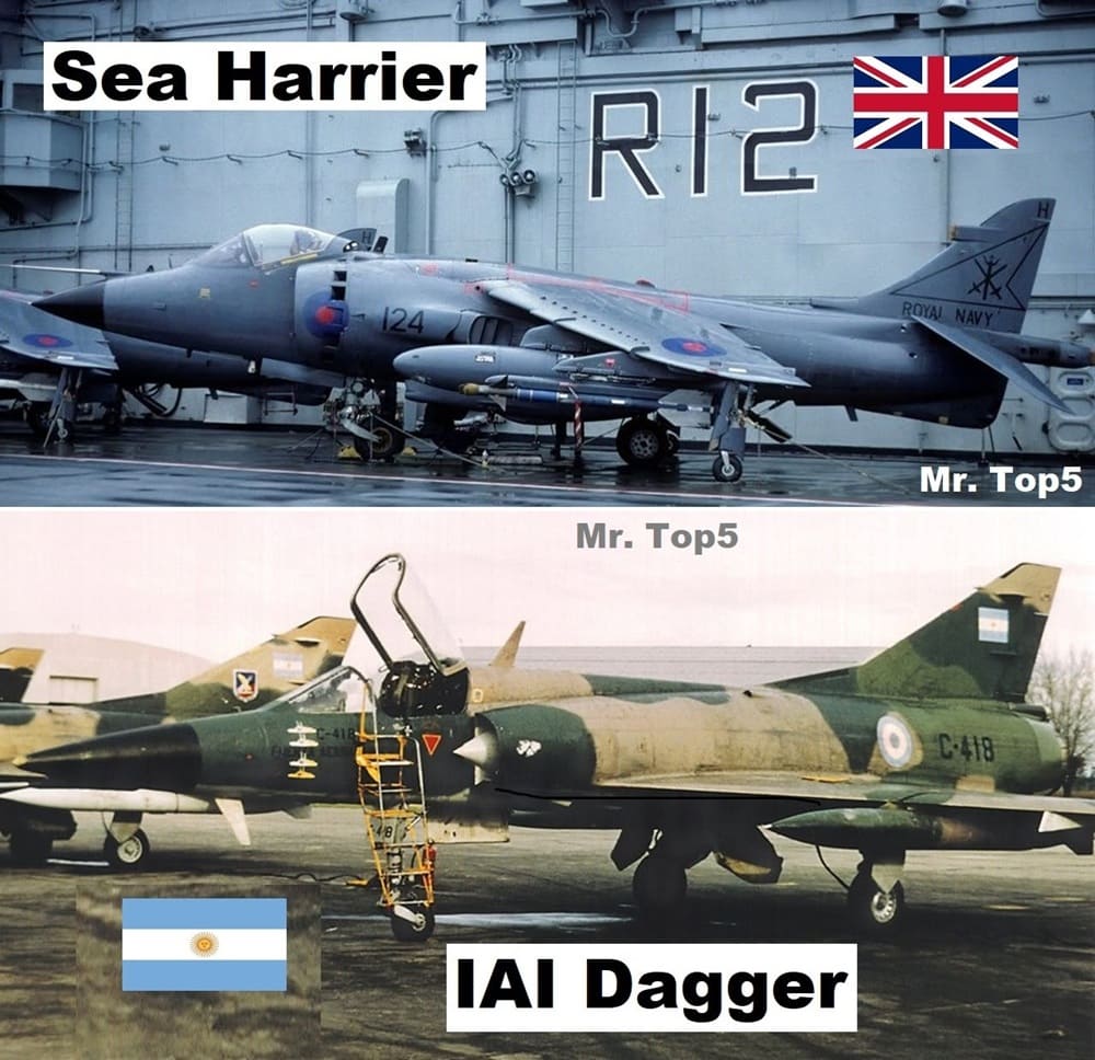 Harriers vs Mirages: The Aerial Duels of the Falklands War