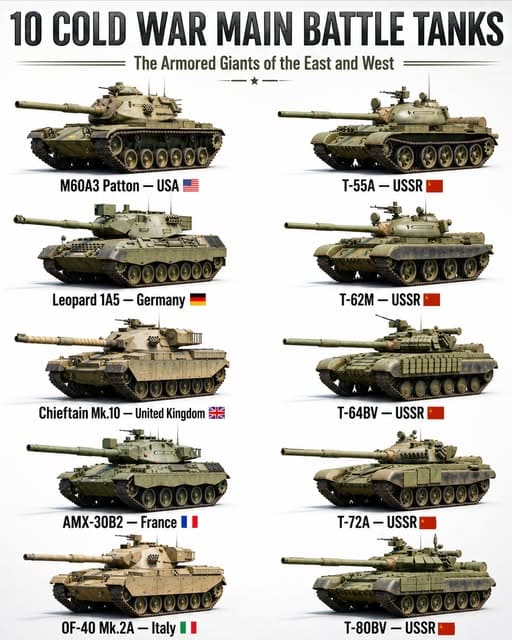 What Soviet vs Western Tanks Really Reveal