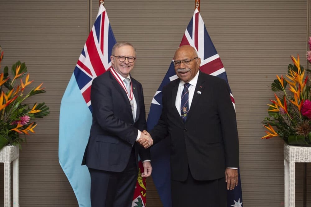Australia Fiji Defense Pact — Pacific Security Shift