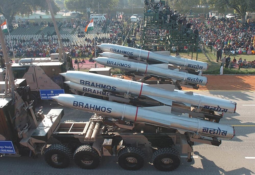Brahmos at Indian republic day parade