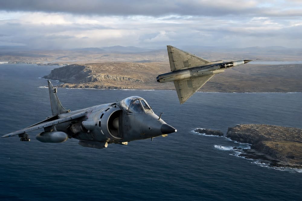 Harriers vs Mirages: The Aerial Duels of the Falklands War