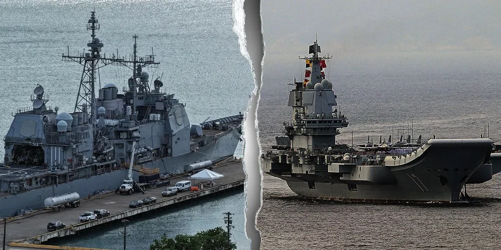 America’s Navy Shrinks as China Surges Ahead