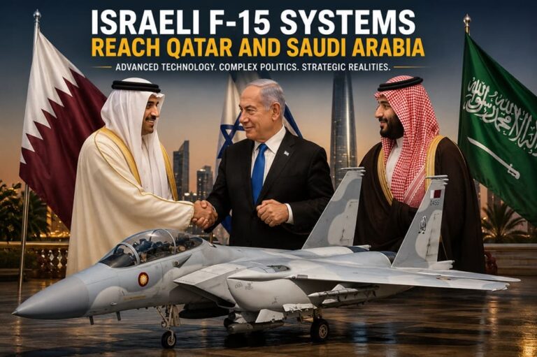 Israeli F-15 Systems Reach Qatar and Saudi Arabia