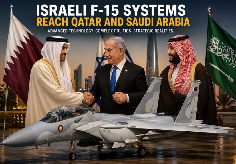 Israeli F-15 Systems Reach Qatar and Saudi Arabia