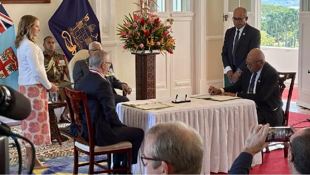 Australia Fiji Defense Pact — Pacific Security Shift