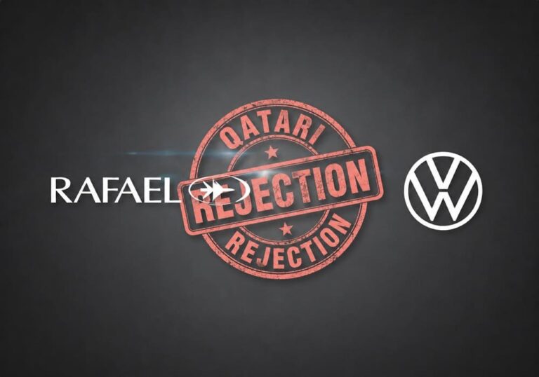 Qatar Blocks Volkswagen Rafael Iron Dome Deal