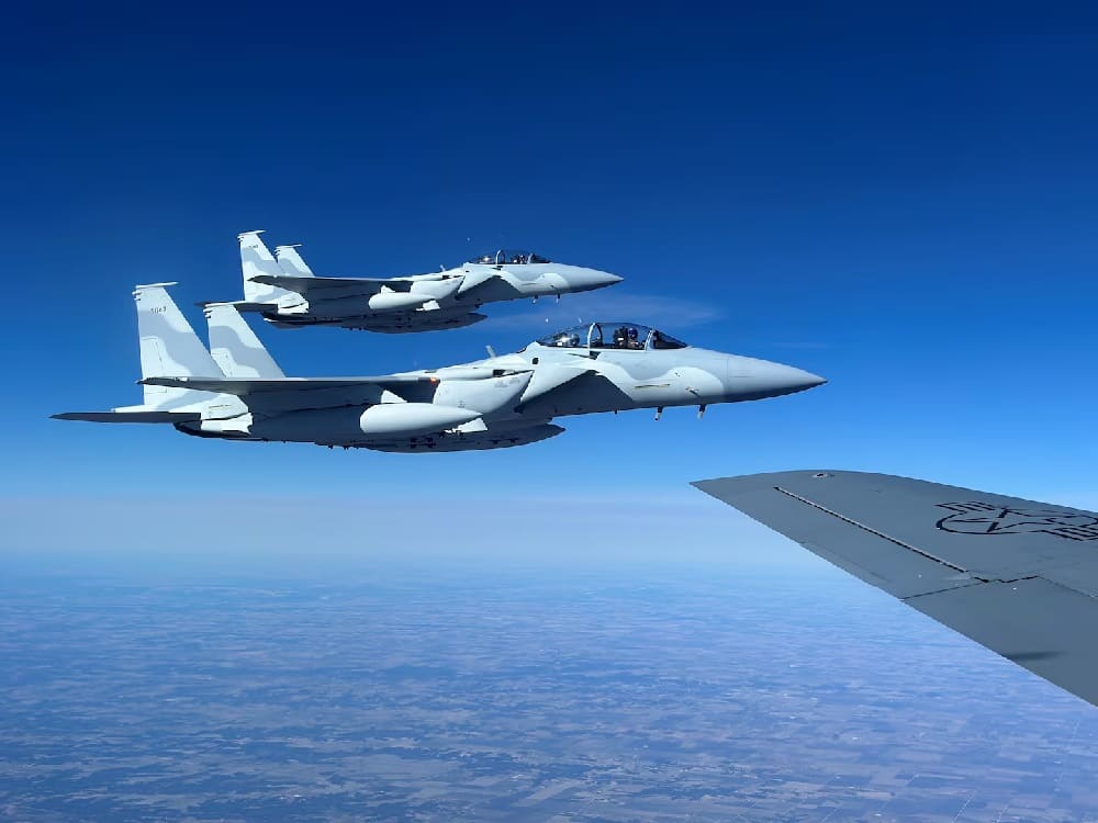 The F-15QA 'Ababil' is an advanced variant of the legendary American F-15 Strike Eagle, custom-built for the Qatar Emiri Air Force (QEAF)