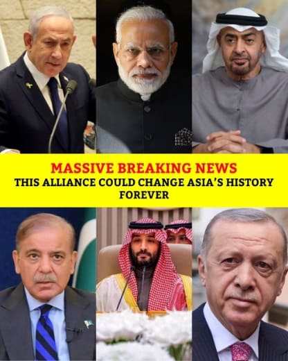 Israel–UAE–India vs Saudi–Pakistan–Türkiye: New Blocs