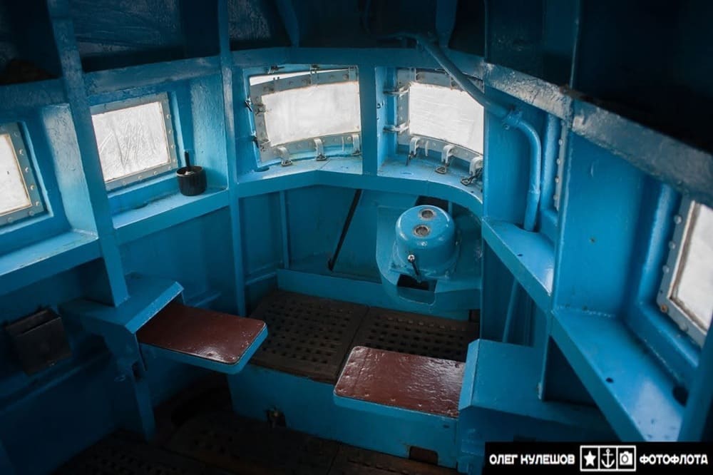 Indise of a Russian Submarine Sail
