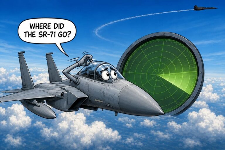 Why the F-15 Radar Missed the SR-71