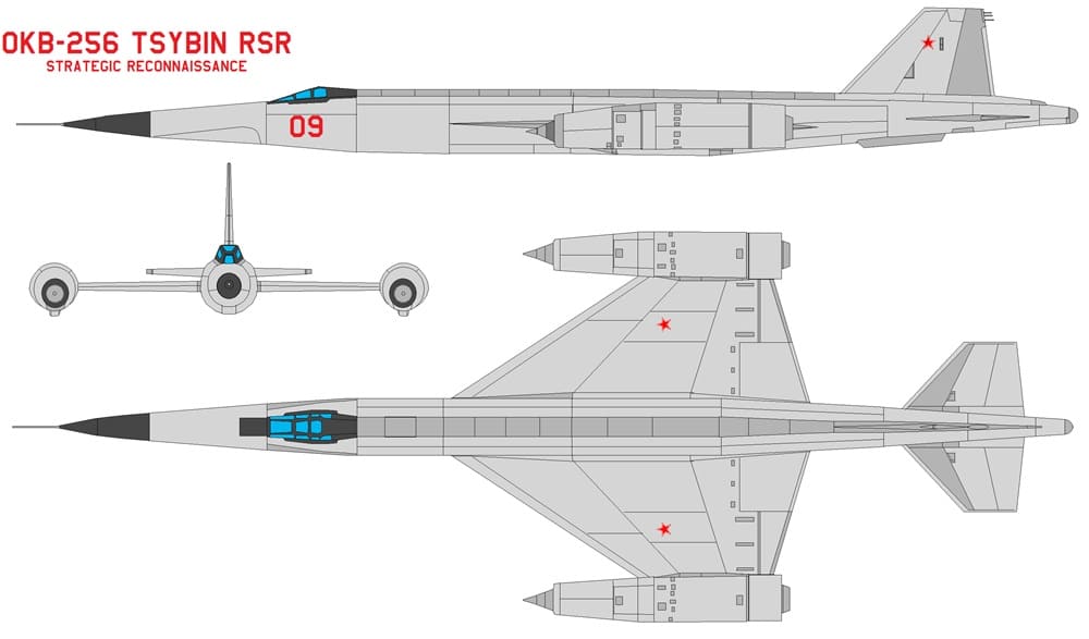The Soviet SR-71 That Never Flew: Tsybin RSR