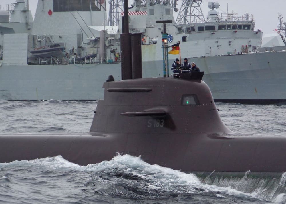 German U-214 Submarine