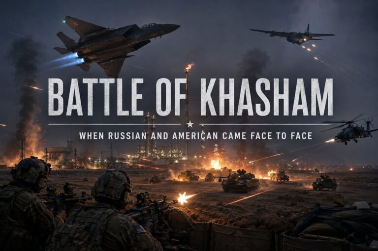 Battle of Khasham: Russian and US Forces Came Face to Face