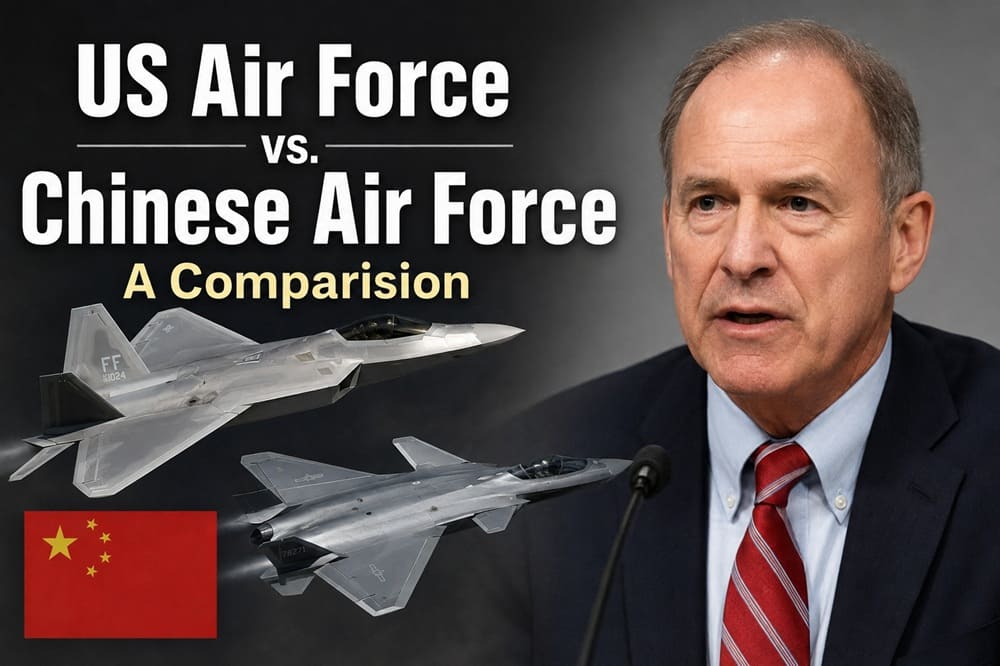 US Air Force vs Chinese Air Force 2026 — Col. John "JV" Venable