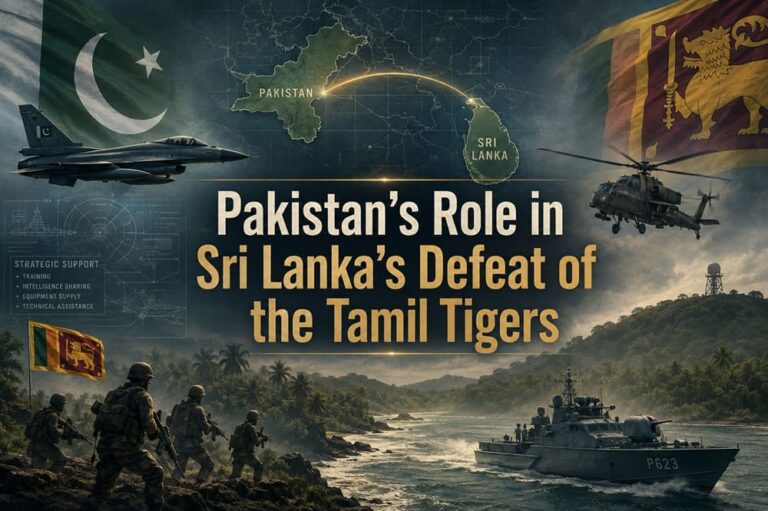 Pakistan’s Role in Sri Lanka’s Defeat of the Tamil Tigers