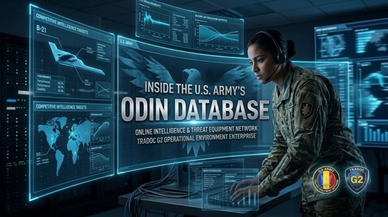 Inside the U.S. Army’s ODIN Database