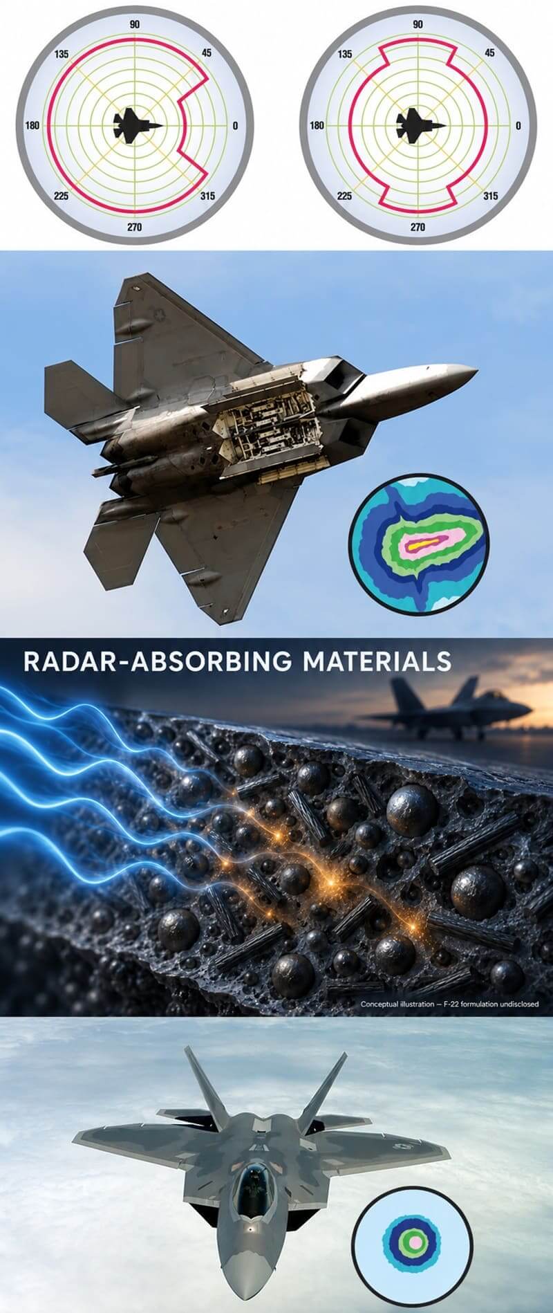 F-22 Raptor Stealth Coating Composition