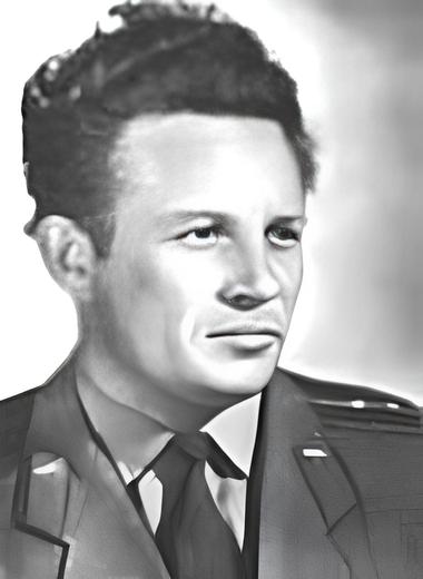 Captain Gennady Nikolayevich Eliseev, deputy squadron commander of the 982nd Fighter Aviation Regiment