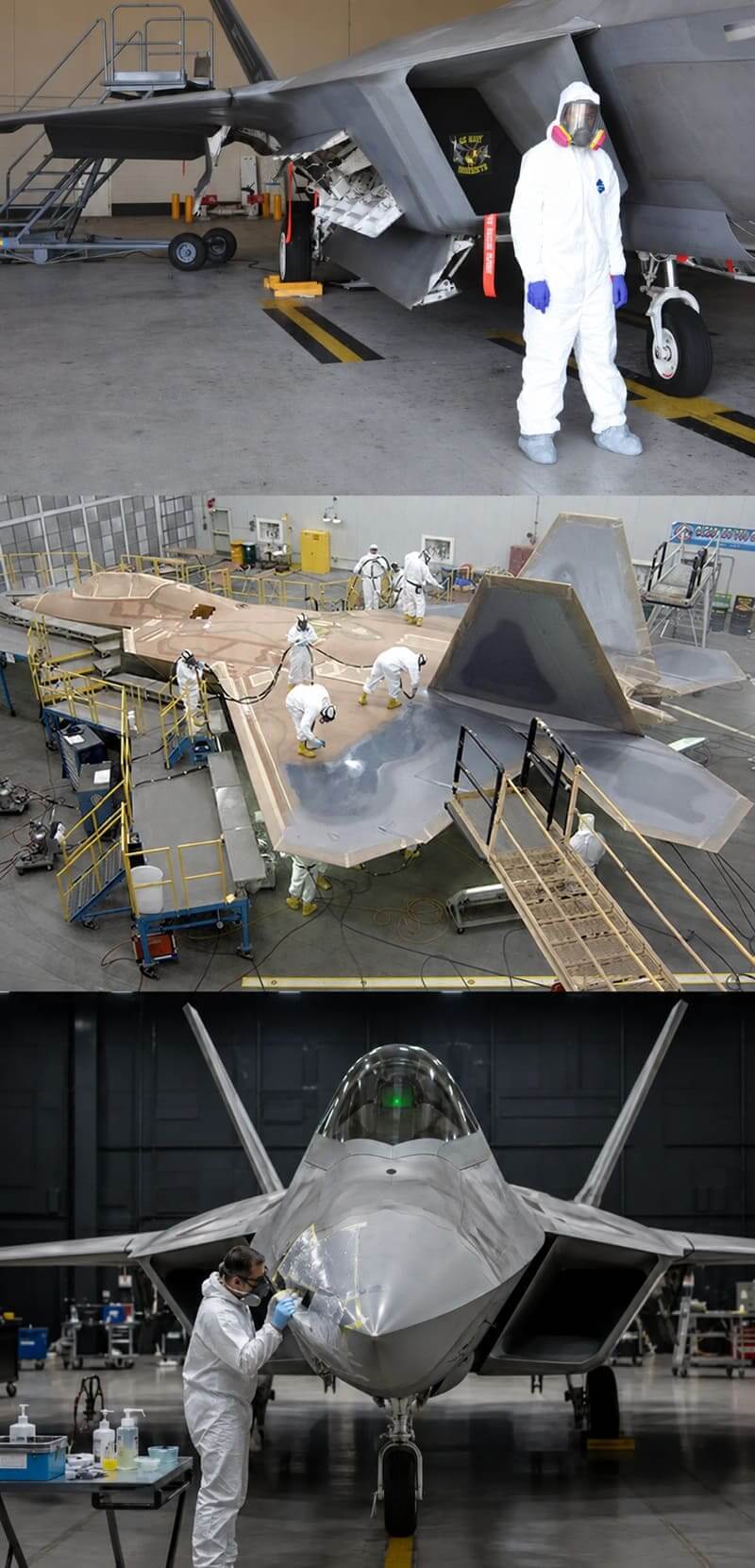 F-22 Raptor Stealth Coating Composition