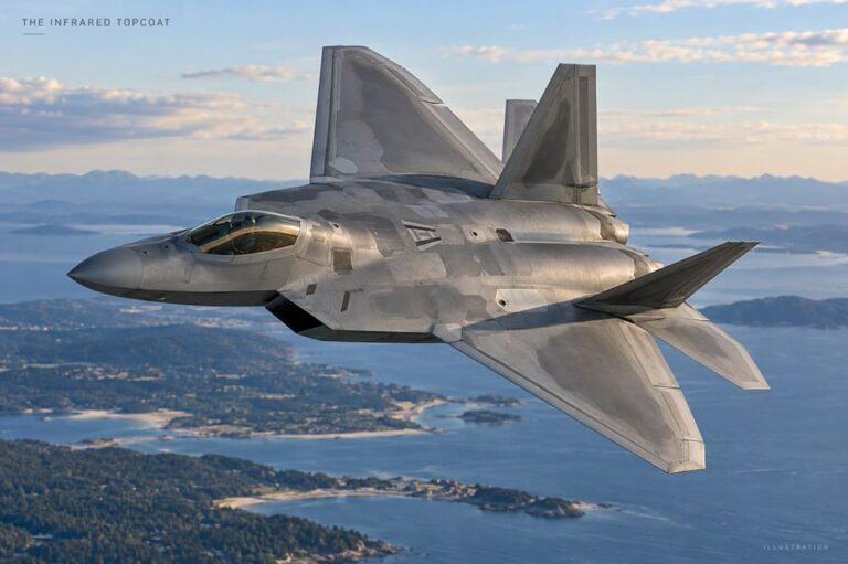 F-22 Raptor Stealth Coating Composition