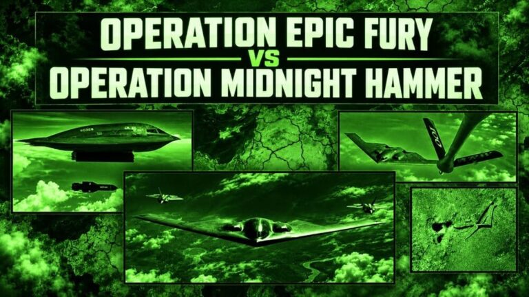 Operation Epic Fury vs Operation Midnight Hammer