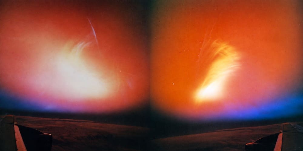 Starfish Prime: Surreal Aurora Above the Clouds