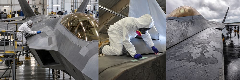 F-22 Raptor Stealth Coating Composition