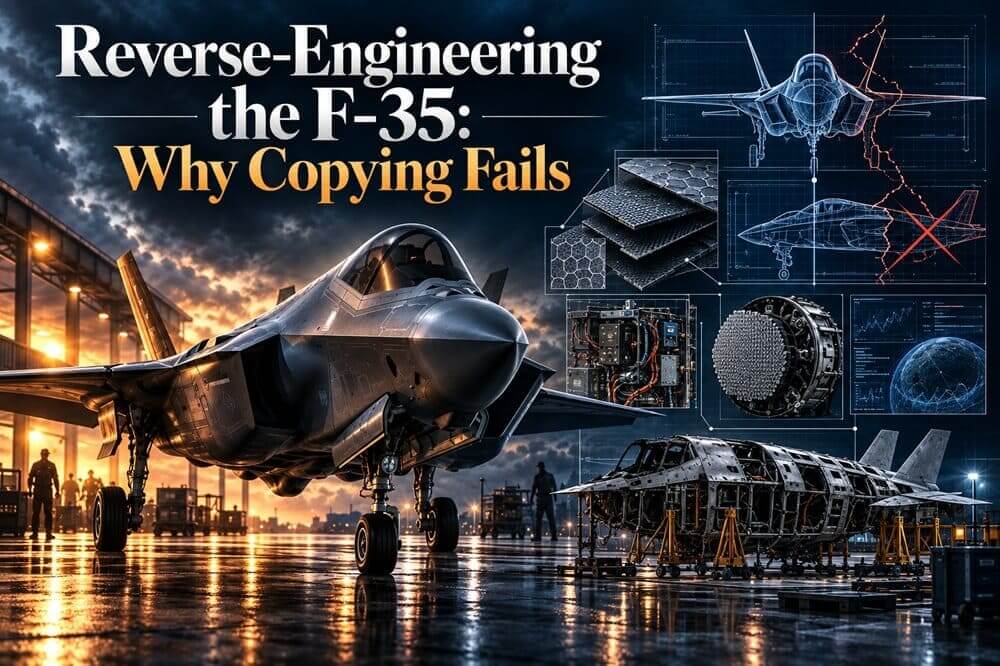 Reverse-Engineering the F-35: Why Copying Fails