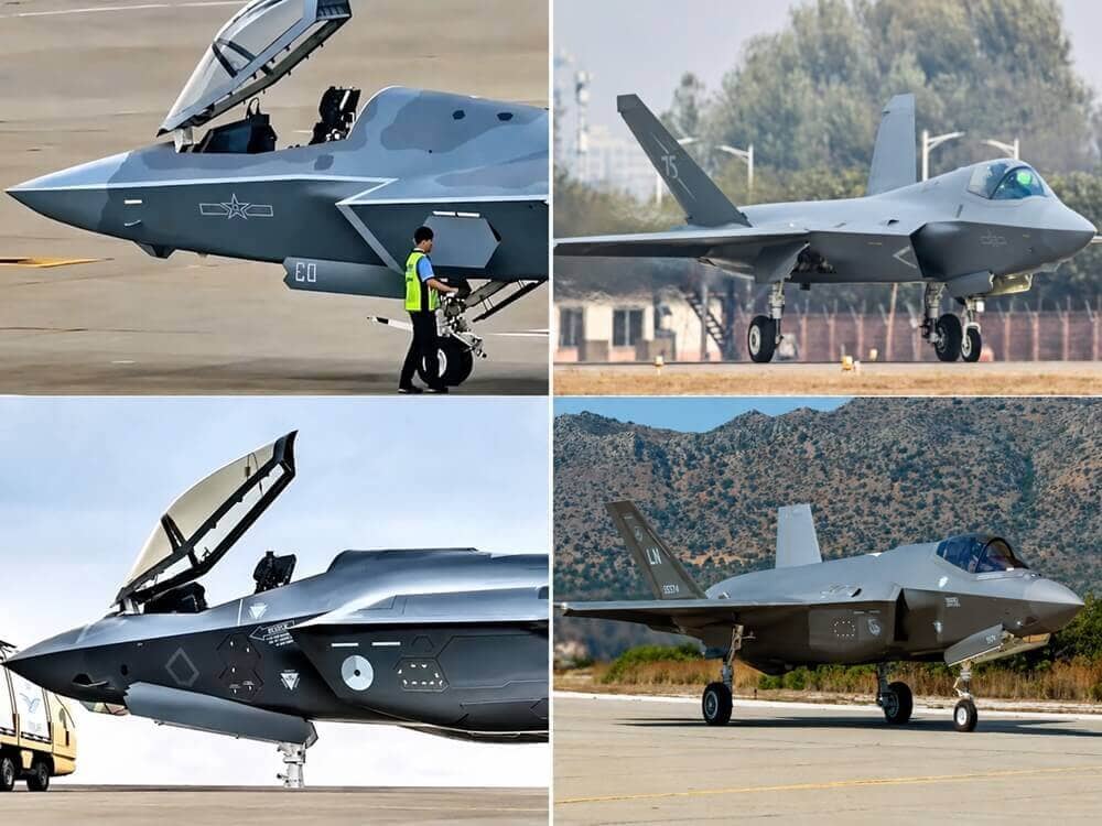 Top J-35, Bottom F-35